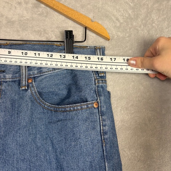 ✨ 2/$35 Levi's 516 Slim Straight Jeans Light Wash Mens 36x30 Everyday Western - Picture 5 of 10